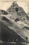 Vintage Postcard Militaria Alpine hunters With the attack of the summits