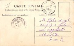 CPA Militaria Chasseurs alpins Le camp du Champs des Villars