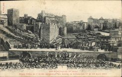 Vintage Postcard Theater the Heretics Grand opera in 3 acts represents with the arenas of Beziers 1905