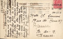 Vintage Postcard Theater Count Hannibal Rochefoucauld Charles IX