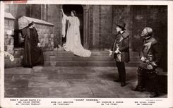 Vintage Postcard Theater Count Hannibal Clotilde TRibe