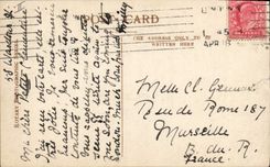 Vintage Postcard Theater Count Hannibal Clotilde TRibe