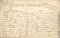 Vintage Postcard Theater the girl of Tragedie the lyric sun in 3 Eurystes acts declares its love has Artona