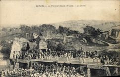 Vintage Postcard Beziers Theater the first sword ballet