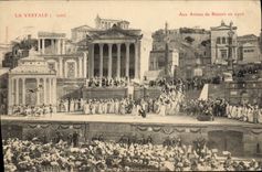 Vintage Postcard Theater the Vestal With the arenas of Beziers in 1906
