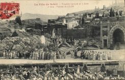 Vintage Postcard Theater the girl of the lyric sun Tragedy Complaints of Lydia