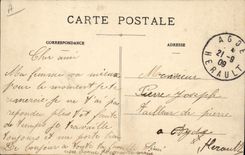 Vintage Postcard Theater the girl of the lyric sun Tragedy Complaints of Lydia