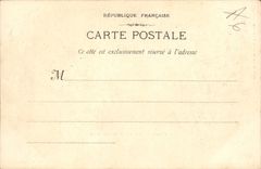 Vintage Postcard Theater Cinderella of J Massenet the terrace Cinderella and Pandolphe