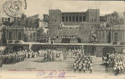 Vintage Postcard Parysatis Theater with the arenas of Beziers