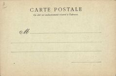 Postal Teatro Bufos Parisienses del Champignol a pesar él Champignol tiene el trabajo molesto