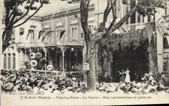 Vintage Postcard Theater Paris Chatelet 400 blows of the devil Cottens Darlay the palate of the queen of Styrie