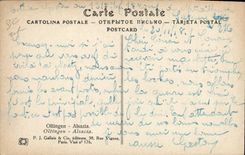 Vintage Postcard Fantasy Illustrator Waltz Hansi Oltingen Alsace