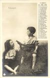 CPA Calendrier Juin 1903 Enfants Fenaison 