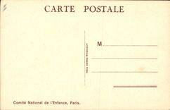 Vintage Postcard Children the play Wooden horse