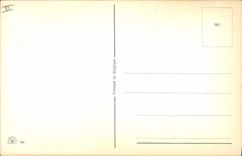 Vintage Postcard Fantaisie Illustrator All the city speaks about it