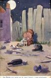 Vintage Postcard Fantasy Illustrator Children Boches