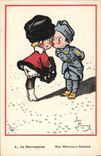 Vintage Postcard Fantasy Illustrator Jim Tinny children the Militaria reward