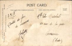 Vintage Postcard Fantaisie Illustrator Fred Spurgin Enfants Mom will never agree