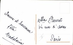 Vintage Postcard Fantasy Illustrator Right Militaria Child