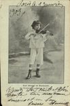 CPA Kun Arpad de Budapest Violoniste prodige de 7 ans 