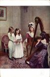 CPA Salon de Paris Philippar Quinet Le petit concert 