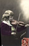 CPA Enfant Violon 