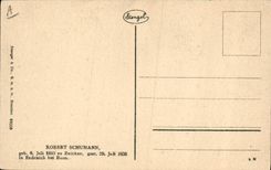 Postal Robert Schumann