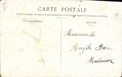 CPA Cochon Porc Enfant Porte bonheur