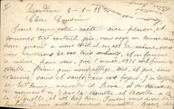 CPA Militaria Chasseurs alpins 