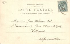 CPA Militaria Chasseurs alpins Regiment avant la revue Velo Cycle