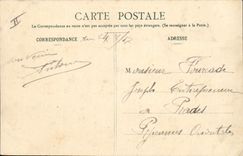 CPA Militaria Chasseurs alpins Frontiere Franco italienne Poste Vigie 