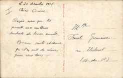 CPA Militaria Chasseurs alpins 