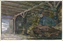 CPA Militaria Illustrateur