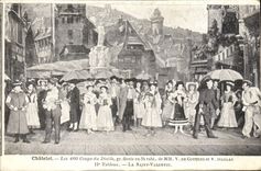 CPA Theatre Chatelet Les 400 coups du diable Cottens Darlay La Saint Valentin 