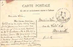 Vintage Postcard Parysatis Theater with the arenas of Beziers imprecations