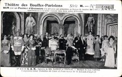 CPA Theatre Theatre des Bouffes Parisiens Operette de Xxanrof Chancel 