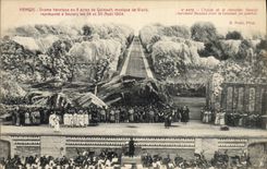 Vintage Postcard Theater Armide Drama of Quinault Gluck Beziers 1904