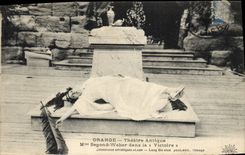 Vintage Postcard Orange Theater ancient Theater Mrs. Segond Weber in the Victoire
