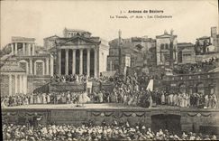 CPA Theatre Arenes de Beziers La Vestale Les gladiateurs 