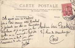 Vintage Postcard Theater Arenas of Beziers the Vestal gladiators