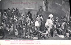 Vintage Postcard Cyrano Theater of Bergerac Roxane