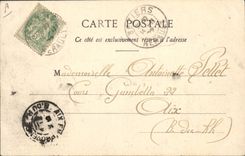 CPA Theatre Parysatis Dieulafoy Camille Saint Saens 