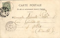 Vintage Postcard Parysatis Theater with the arenas of Beziers Parysatis receiving the remainders of Cyrus