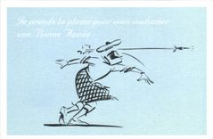 Modern Postcard Scotland Darts