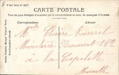 Vintage Postcard Enfants the pleasures of an young age Skipping rope