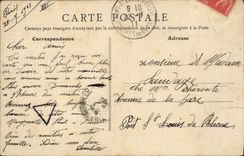 Vintage Postcard Paris Palais of the Senate Brawls Children