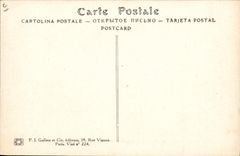 Vintage Postcard Fantasy Illustrator Hansi Alsace Kienzkeim