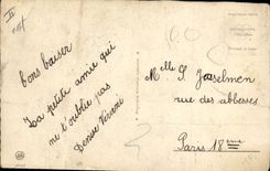 Vintage Postcard Fantasy Illustrator Colombo Child