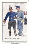 Vintage Postcard Fantasy Illustrator the noses Militaria break-ins