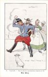 Vintage Postcard Fantasy Illustrator War story Militaria